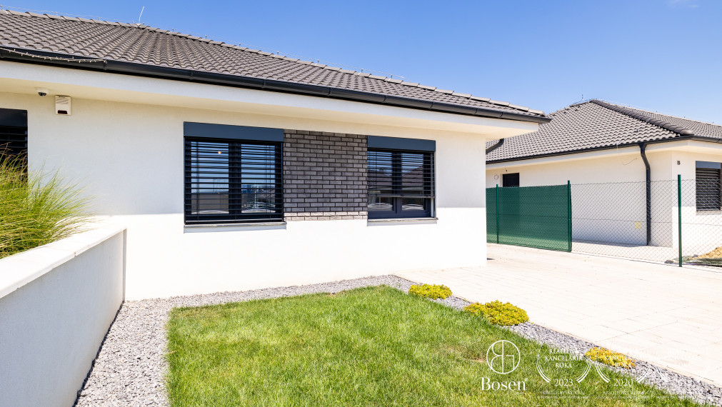 BOSEN | Novostavba 3 izbový rodinný dom so záhradou, Miloslavov