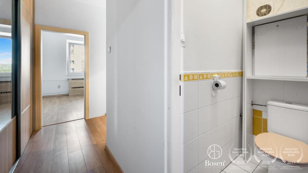 BOSEN | Slnečný 4.izb.byt s loggiou a pivnicou, Ružinov, Babušková, 80 m2