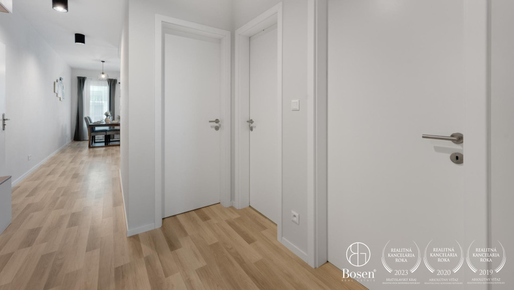 BOSEN I Nadštandardný 3-izbový byt v novostavbe - Jarabinky, 80 m²