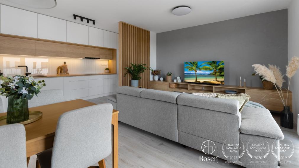 BOSEN I Nadštandardný 3-izbový byt v novostavbe - Slnečnice, 94 m²