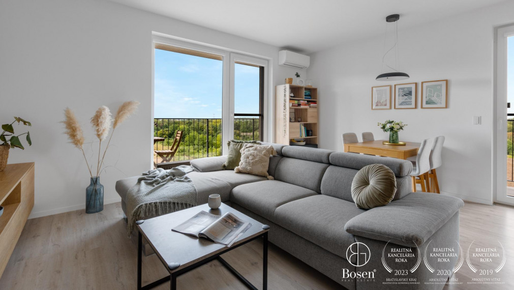 BOSEN I Nadštandardný 3-izbový byt v novostavbe - Slnečnice, 94 m²
