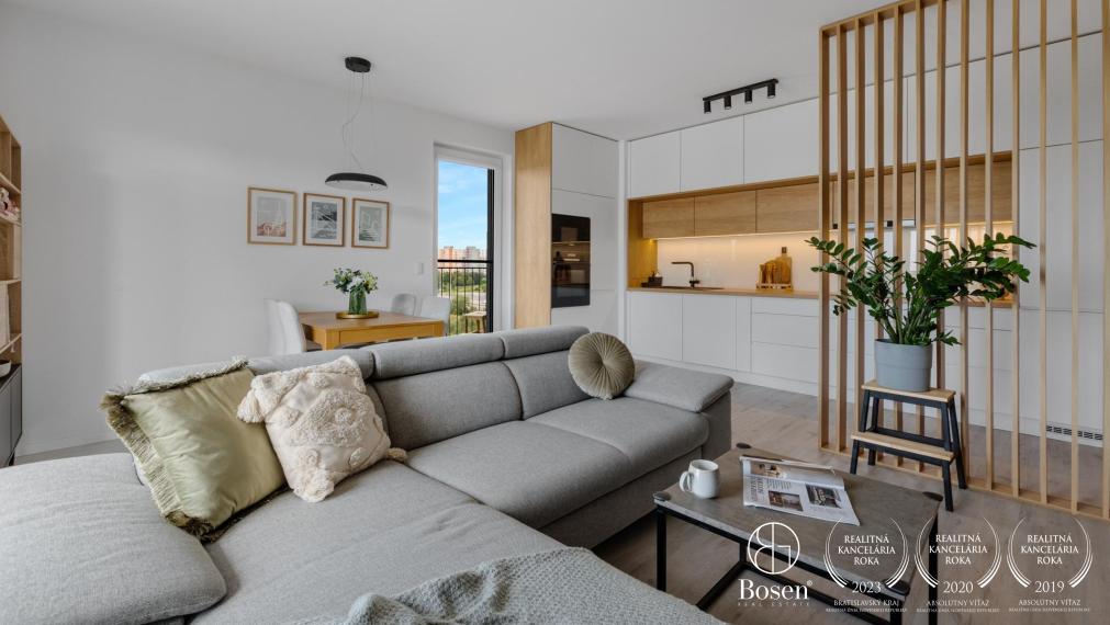 BOSEN I Nadštandardný 3-izbový byt v novostavbe - Slnečnice, 94 m²