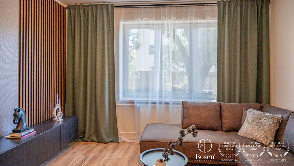 BOSEN | Dizajnový 2 izbový byt v blízkosti Starého Mesta, 53 m2, Záhradnícka