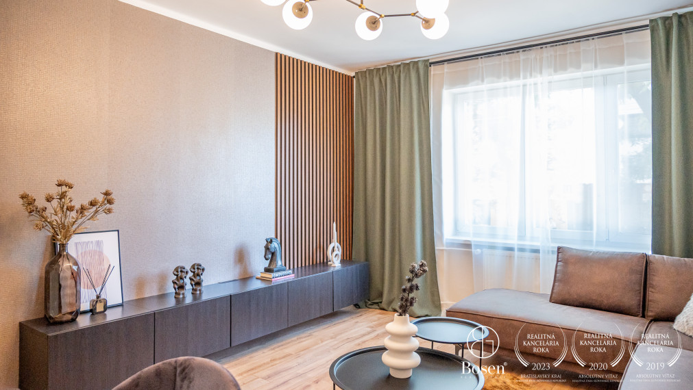 BOSEN | Dizajnový 2 izbový byt v blízkosti Starého Mesta, 53 m2, Záhradnícka