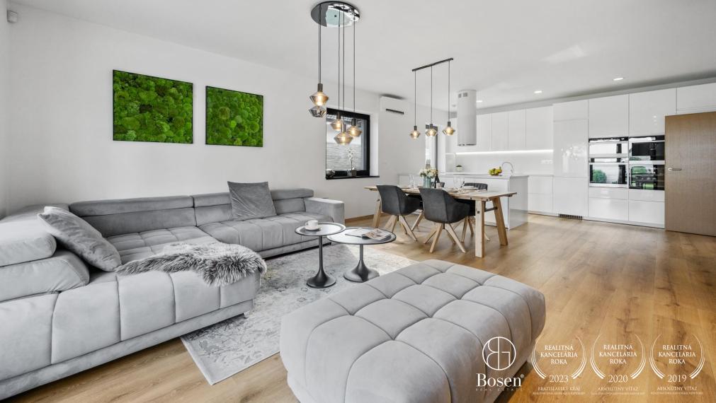 BOSEN | Nadštandardný 5 izb. bungalov s bazénom v tichej lokalite, Rovinka, Jarná