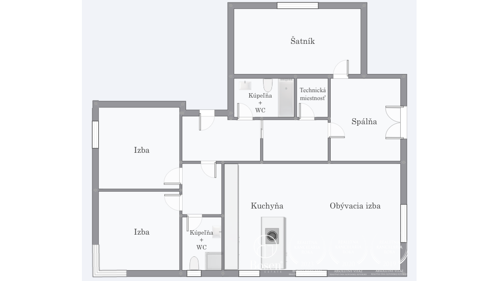 BOSEN | Nadštandardný 5 izb. bungalov s bazénom v tichej lokalite, Rovinka, Jarná