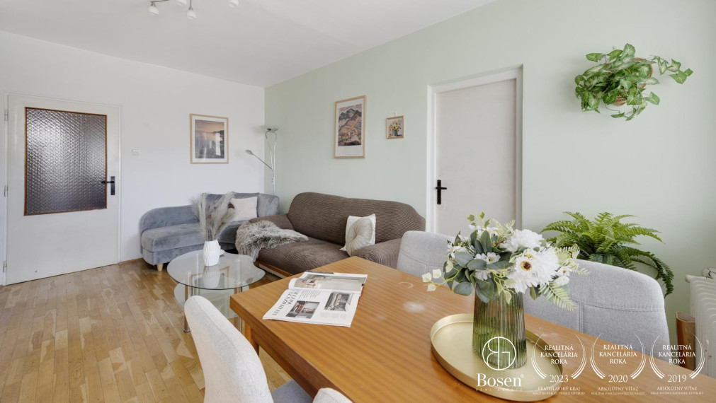 BOSEN | Slnečný 4i byt s priestrannou loggiou, Dúbravka, Lipského, 93,42 m2