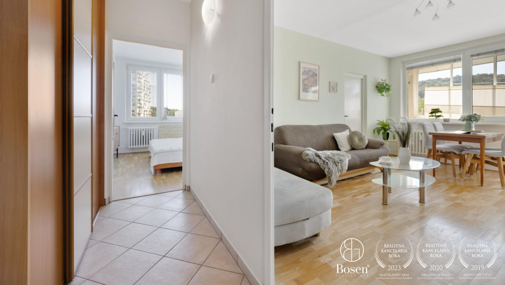 BOSEN | Slnečný 4i byt s priestrannou loggiou, Dúbravka, Lipského, 93,42 m2