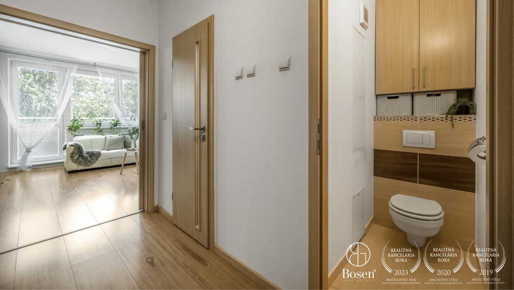 PREDANÉ: BOSEN | Zariadený 3 izb. byt na začiatku Petržalky, Gessayova, 73 m2