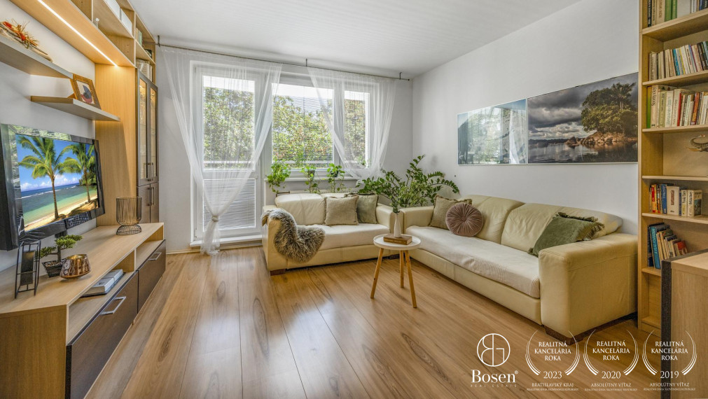 PREDANÉ: BOSEN | Zariadený 3 izb. byt na začiatku Petržalky, Gessayova, 73 m2