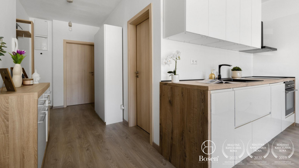 BOSEN | Priestranný 2 izbový byt s terasou v novostavbe TAMMI, Dúbravka, 61 m2