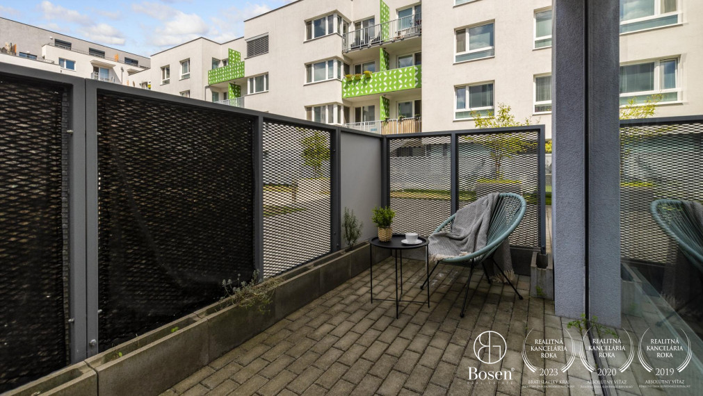 BOSEN | Priestranný 2 izbový byt s terasou v novostavbe TAMMI, Dúbravka, 61 m2