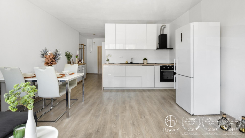 BOSEN | Priestranný 2 izbový byt s terasou v novostavbe TAMMI, Dúbravka, 61 m2