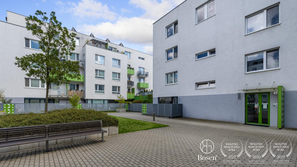 BOSEN | Priestranný 2 izbový byt s terasou v novostavbe TAMMI, Dúbravka, 61 m2