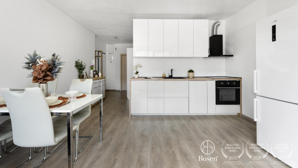 BOSEN | Priestranný 2 izbový byt s terasou v novostavbe TAMMI, Dúbravka, 61 m2