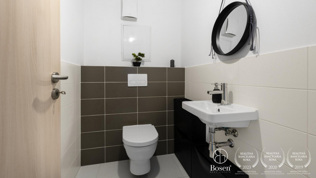 BOSEN | Priestranný 2 izbový byt s terasou v novostavbe TAMMI, Dúbravka, 61 m2