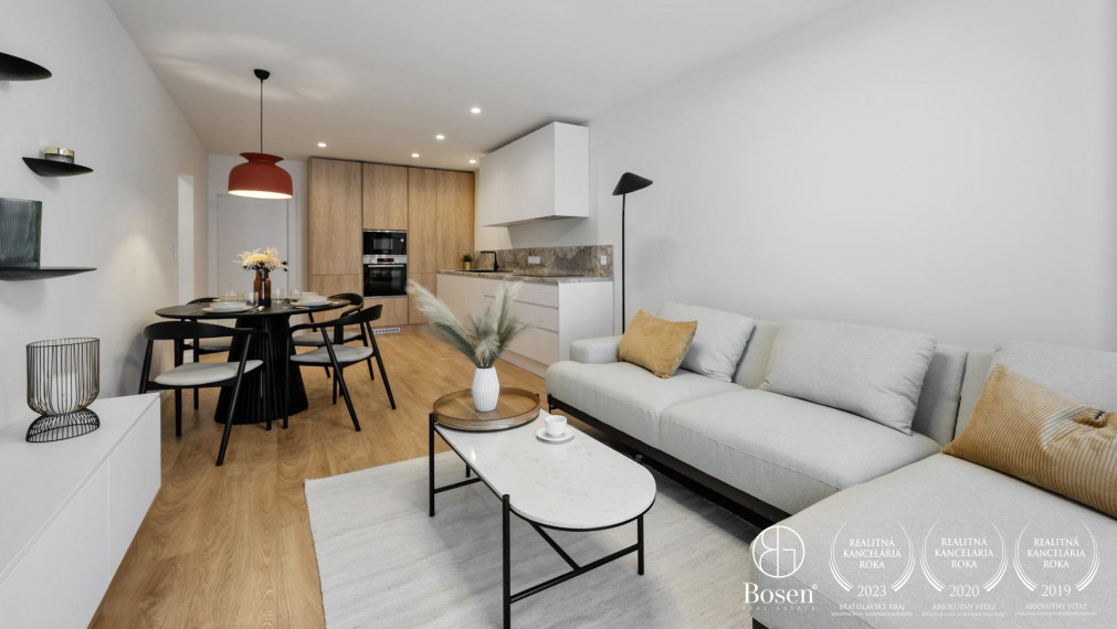 PREDANÉ: BOSEN | Dizajnový 4 izb. byt v obľúbenej časti Ružinova, Šándorova ul.