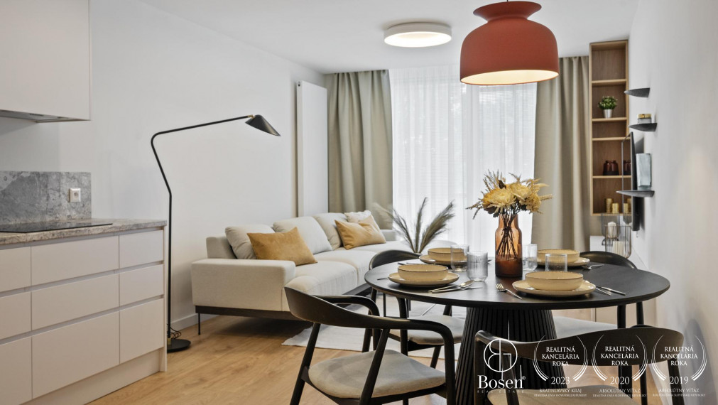 PREDANÉ: BOSEN | Dizajnový 4 izb. byt v obľúbenej časti Ružinova, Šándorova ul.
