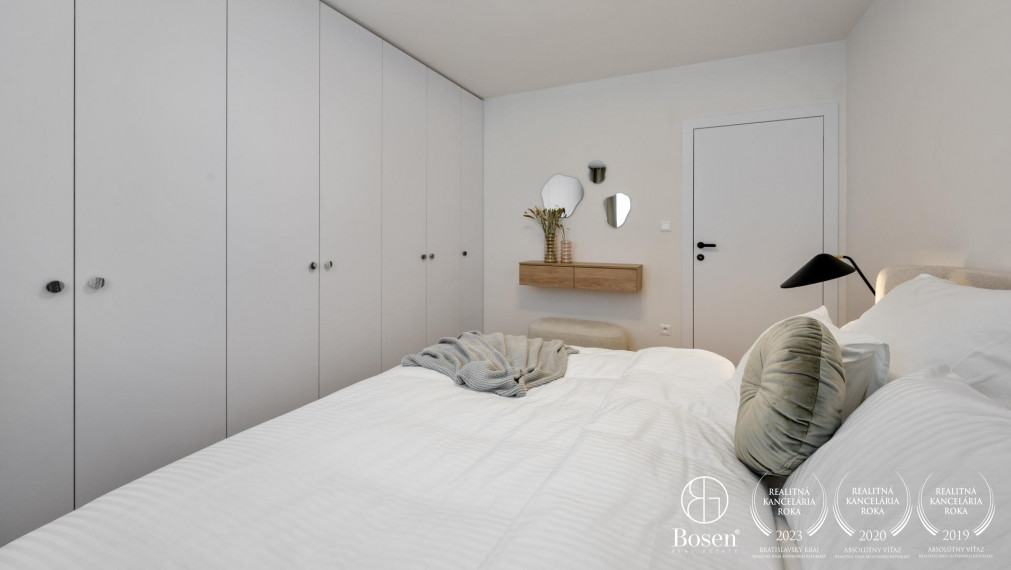 PREDANÉ: BOSEN | Dizajnový 4 izb. byt v obľúbenej časti Ružinova, Šándorova ul.