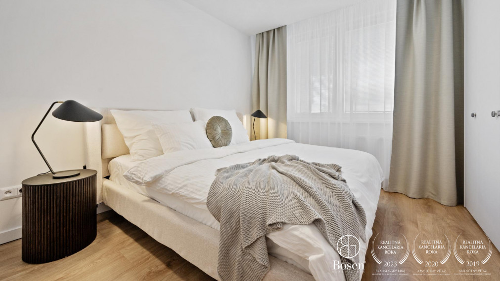 PREDANÉ: BOSEN | Dizajnový 4 izb. byt v obľúbenej časti Ružinova, Šándorova ul.