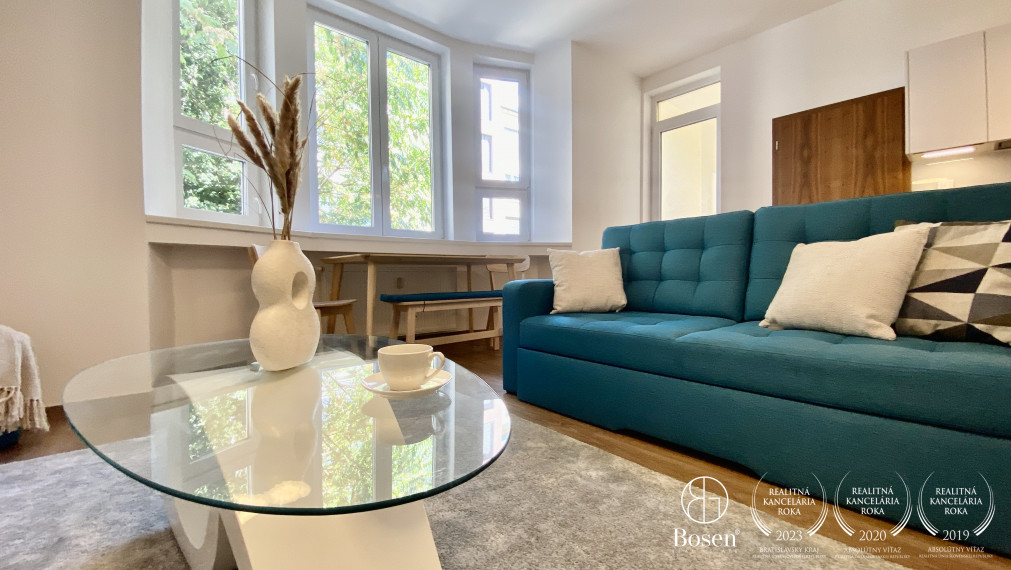 BOSEN | Prenájom 2 izbový byt s terasou, ulica Gunduličova, Bratislava m.č. Staré Mesto