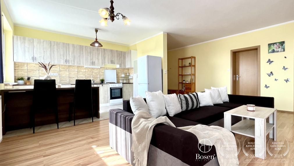 BOSEN | PRENAJATÉ veľkometrážny 3 izbový byt s 2 balkónmi, ulica Slnečná, Malinovo