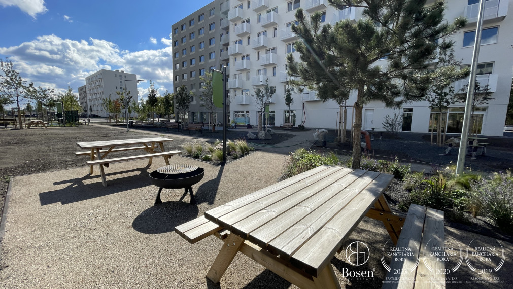 BOSEN | Zariadený 2.izb.byt v projekte Ovocné Sady, Ružinov, 47 m2