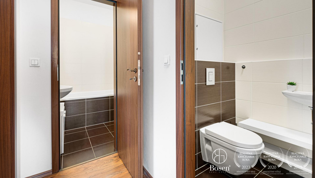 PRENAJATÉ | BOSEN | Prenájom zariadený slnečný 3 izbový byt s garážovým státim, ulica Nejedlého, Bratislava - m.č. Dúbravka