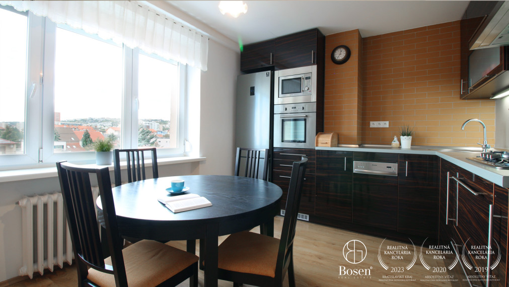 BOSEN | 2 izbový byt s krásnym výhľadom na Bratislavu, prenájom, Pluhová BA
