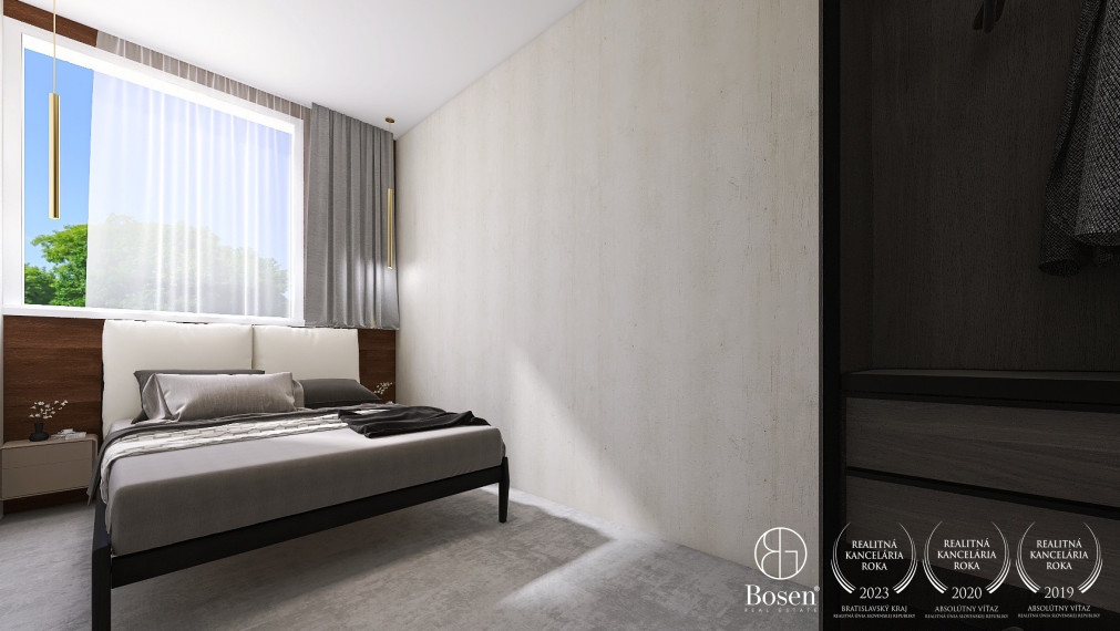 BOSEN | PREDANÝ slnečný 2 izbový byt na začiatku Petržalky, Mánesovo námestie, 54 m2