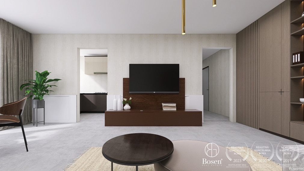 BOSEN | PREDANÝ slnečný 2 izbový byt na začiatku Petržalky, Mánesovo námestie, 54 m2