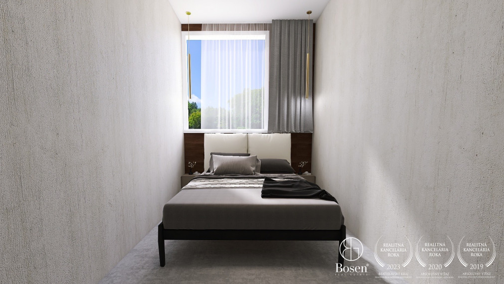 BOSEN | PREDANÝ slnečný 2 izbový byt na začiatku Petržalky, Mánesovo námestie, 54 m2