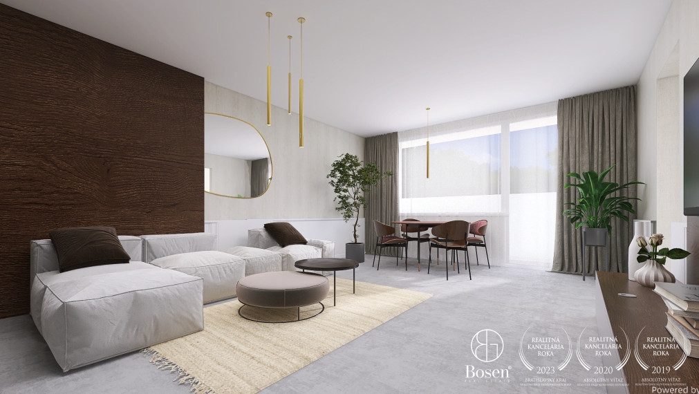 BOSEN  | PREDANÝ slnečný 2 izbový byt na začiatku Petržalky, Mánesovo námestie, 54 m2