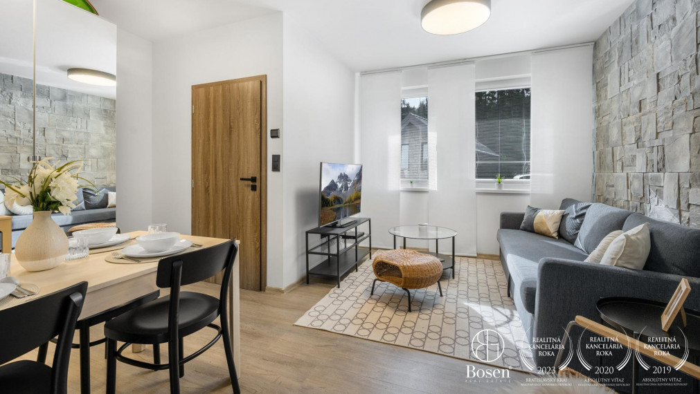BOSEN | 2 izbový byt v apartmánovom dome Skalka, Donovaly