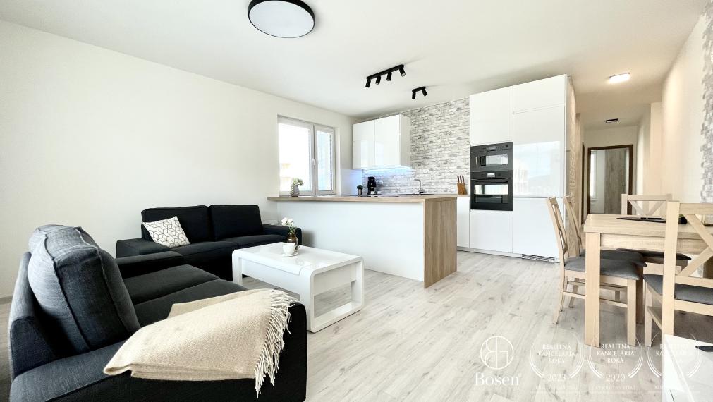 BOSEN | PRENAJATÉ: Zariadený 3 izb. byt v novostavbe Bory Bývanie 2, 83 m2