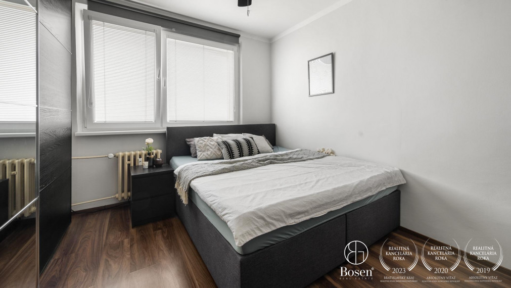 PREDANÉ BOSEN | 3 izbový slnečný klimatizovaný byt v tichej lokalite Bratislava - Podunajské Biskupice