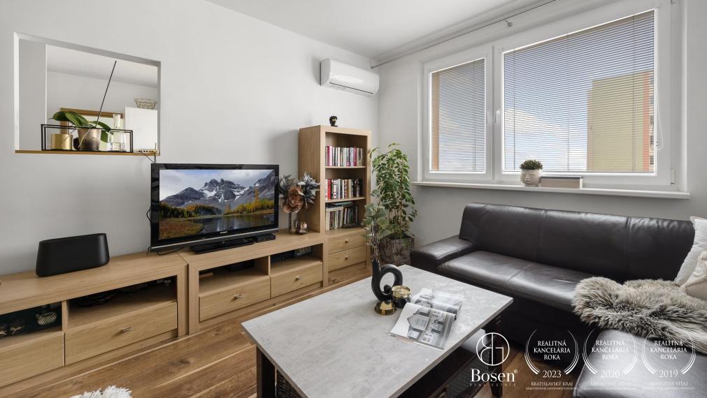 PREDANÉ BOSEN | 3 izbový slnečný klimatizovaný byt v tichej lokalite Bratislava - Podunajské Biskupice