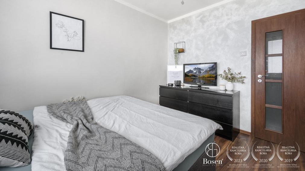 PREDANÉ BOSEN | 3 izbový slnečný klimatizovaný byt v tichej lokalite Bratislava - Podunajské Biskupice