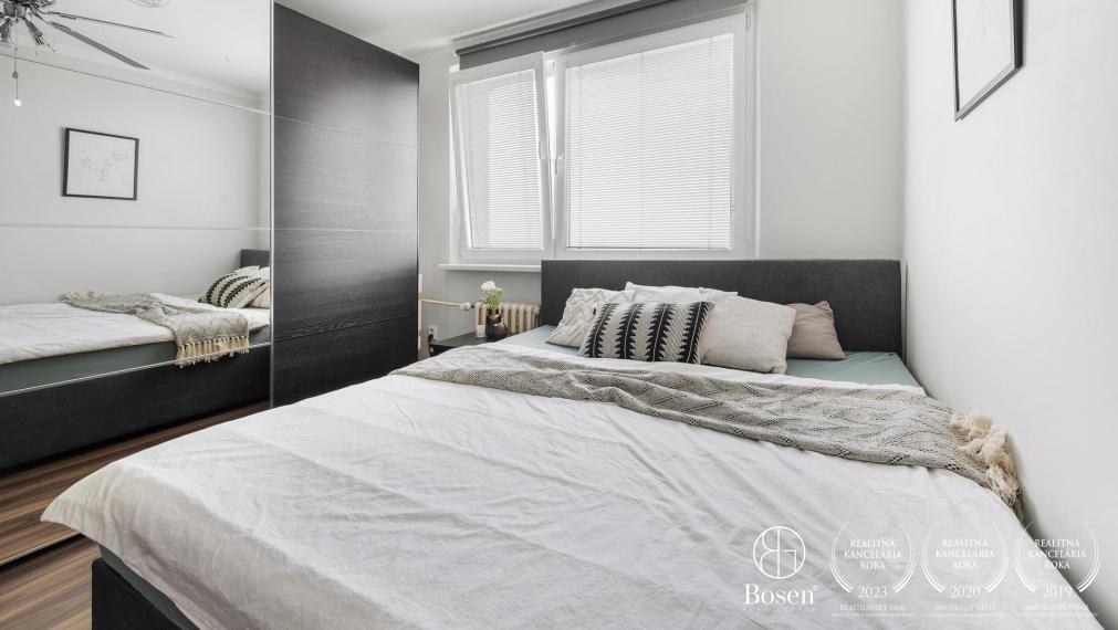 PREDANÉ BOSEN | 3 izbový slnečný klimatizovaný byt v tichej lokalite Bratislava - Podunajské Biskupice