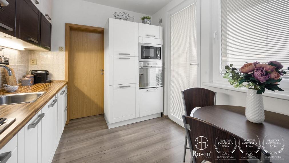 PREDANÉ BOSEN | 3 izbový slnečný klimatizovaný byt v tichej lokalite Bratislava - Podunajské Biskupice