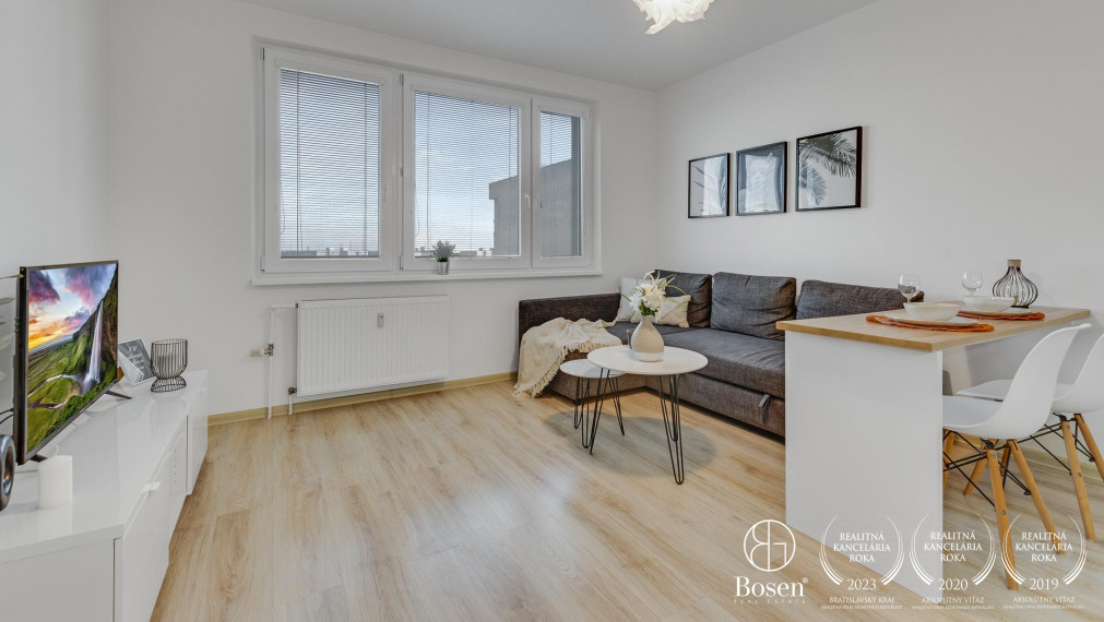 BOSEN | Moderný kompletne zariadený 2.izb.byt, Rovnianková, 37 m2