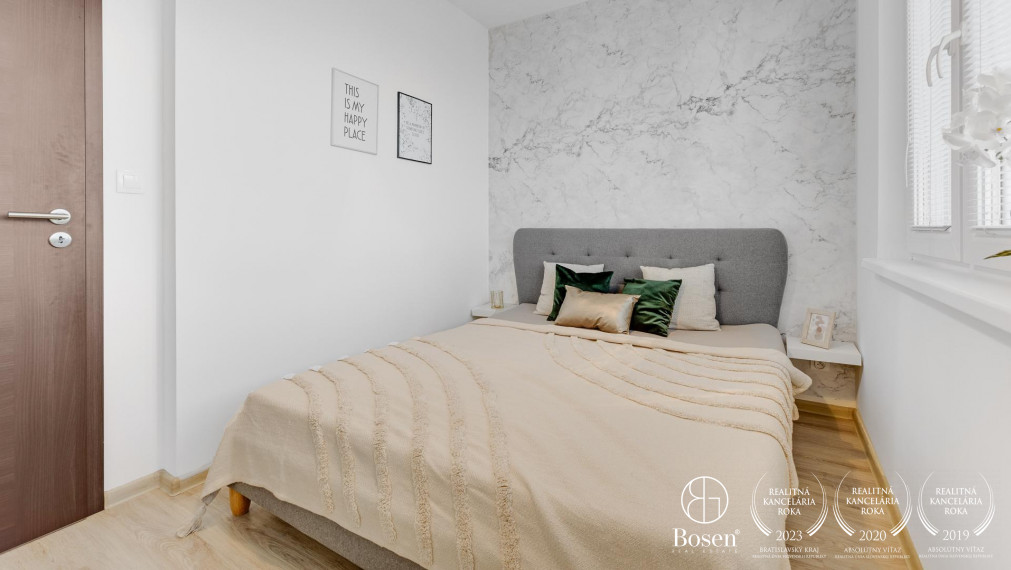 BOSEN | Moderný kompletne zariadený 2.izb.byt, Rovnianková, 37 m2