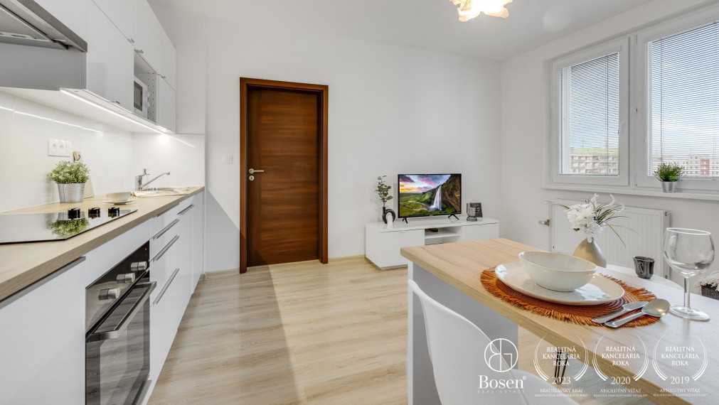 BOSEN | Moderný kompletne zariadený 2.izb.byt, Rovnianková, 37 m2