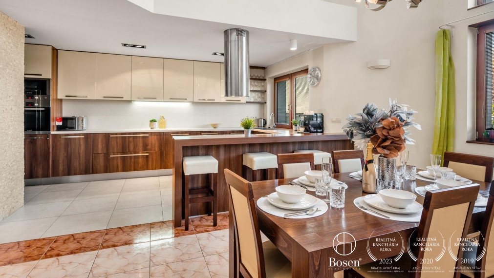 BOSEN | 6 izbová vila s veľkorysým pozemkom v Podunajských Biskupiciach, 2486m2