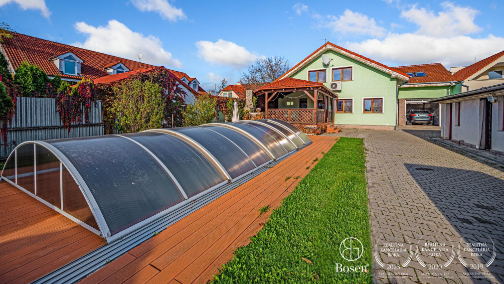 BOSEN | 6 izbová vila s veľkorysým pozemkom v Podunajských Biskupiciach, 2486m2