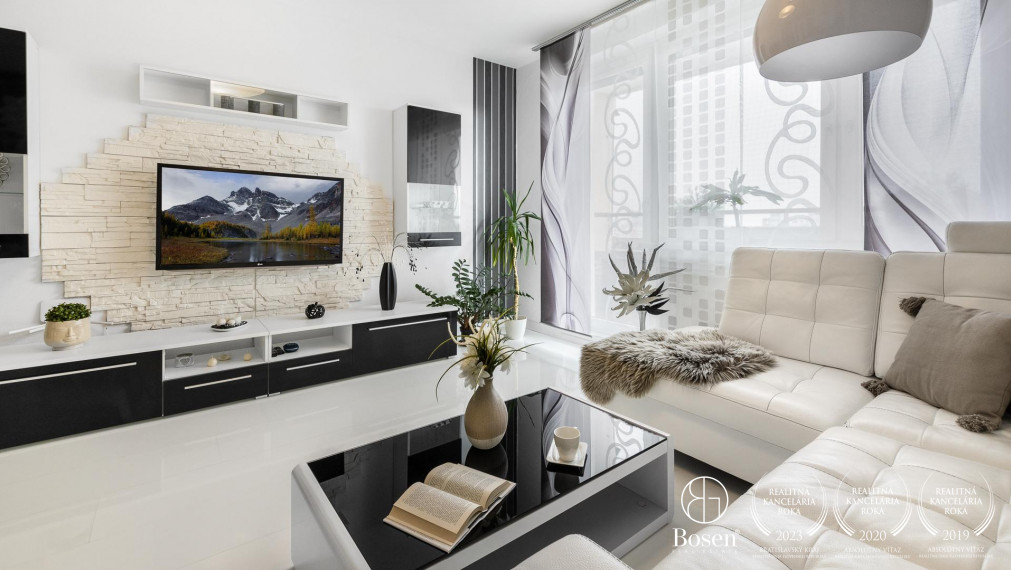 PREDANÉ: BOSEN | Zariadený 3 izb. byt s dvomi loggiami, Petržalka, 87 m2