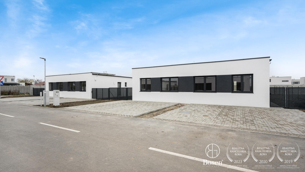 BOSEN | Moderný 3izb Rodinný dvojdom so záhradkou v štandarde