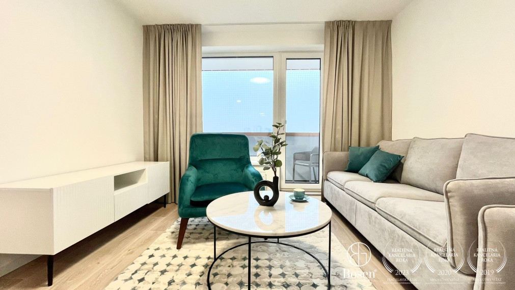 BOSEN | moderný 2 izbový byt v novostavbe na ulici Košická, Bratislava - Ružinov