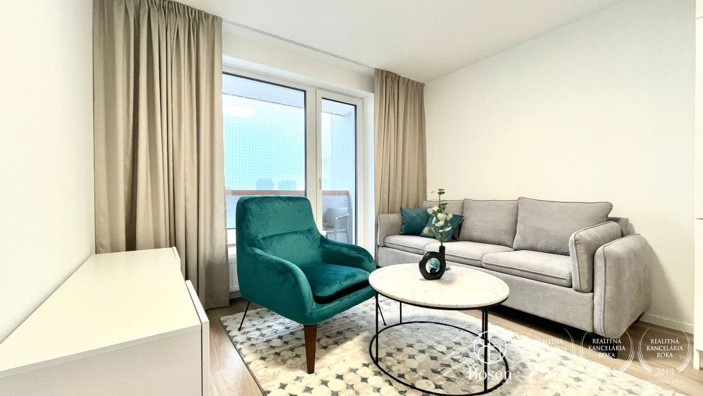 BOSEN | moderný 2 izbový byt v novostavbe na ulici Košická, Bratislava - Ružinov