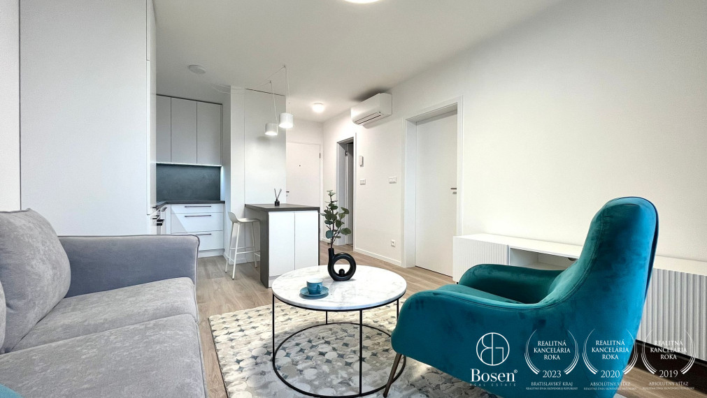 BOSEN | moderný 2 izbový byt v novostavbe na ulici Košická, Bratislava - Ružinov